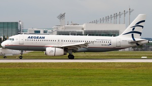 Photo of SX-DVJ - Airbus A320-232 operated by Aegean Airlines