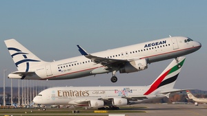 Photo of SX-DGY - Airbus A320-232 operated by Aegean Airlines