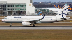 Photo of SX-DGZ - Airbus A320-232 operated by Aegean Airlines