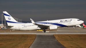 Photo of 4X-EKF - Boeing 737-8HX operated by El Al Israel Airlines