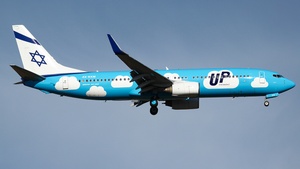 Photo of 4X-EKM - Boeing 737-804 operated by UP by El Al