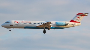 Photo of OE-LVB - Fokker 100 operated by Austrian Airlines