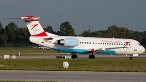 Photo of OE-LVD - Fokker 100 operated by Austrian Arrows (opb Tyrolean Airways)
