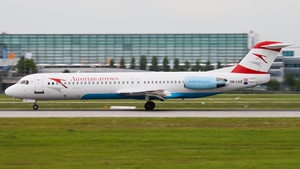 Photo of OE-LVE - Fokker 100 operated by Austrian Arrows (opb Tyrolean Airways)