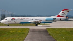 Photo of OE-LVI - Fokker 100 operated by Austrian Arrows (opb Tyrolean Airways)