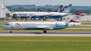 Photo of OE-LVL - Fokker 100 operated by Austrian Arrows (opb Tyrolean Airways)