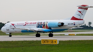 Photo of OE-LVM - Fokker 100 operated by Austrian Airlines