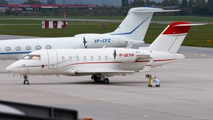 Photo of M-SEVN - Bombardier Challenger 605 operated by Persimmon Trading