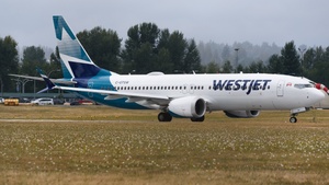 Photo of C-GTSW - Boeing 737 MAX 8 operated by WestJet Airlines