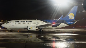 Photo of C-GICN - Boeing 737-36Q operated by Canadian North
