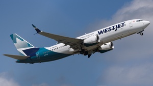 Photo of C-FNWD - Boeing 737 MAX 8 operated by WestJet Airlines