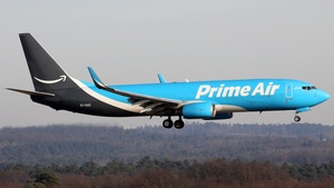 Photo of EI-DAD - Boeing 737-8AS(BCF) operated by Amazon Prime Air (opb ASL Airlines Ireland)