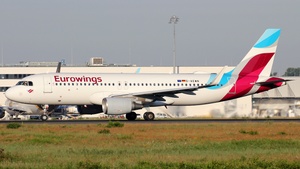 Photo of D-AEWN - Airbus A320-214 operated by Eurowings