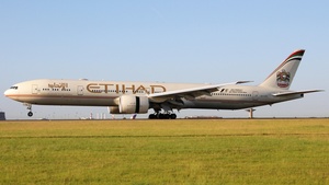 Photo of A6-ETN - Boeing 777-3FX(ER) operated by Etihad Airways