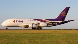Photo of HS-TUF - Airbus A380-841 operated by Thai Airways International
