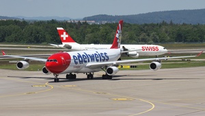 Photo of HB-JMF - Airbus A340-313 operated by Edelweiss Air