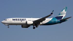 Photo of C-GIWJ - Boeing 737 MAX 8 operated by WestJet Airlines