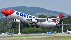 Photo of HB-JME - Airbus A340-313 operated by Edelweiss Air