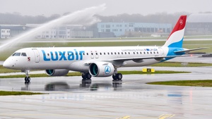 Photo of LX-LEA - Embraer ERJ-195-E2 operated by Luxair