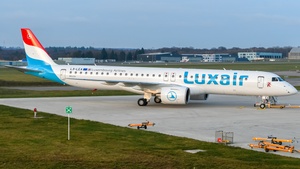 Photo of LX-LEA - Embraer ERJ-195-E2 operated by Luxair