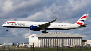 Photo of G-XWBG - Airbus A350-1041 operated by British Airways
