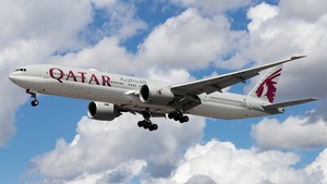 Photo of A7-BAE - Boeing 777-3DZ(ER) operated by Qatar Airways