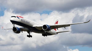 Photo of G-XWBB - Airbus A350-1041 operated by British Airways