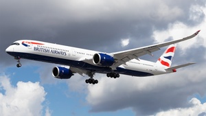 Photo of G-XWBN - Airbus A350-1041 operated by British Airways