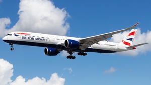 Photo of G-XWBM - Airbus A350-1041 operated by British Airways
