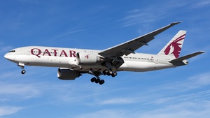 Photo of A7-BBG - Boeing 777-2DZ(LR) operated by Qatar Airways