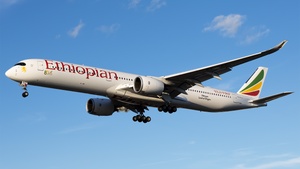 Photo of ET-BAZ - Airbus A350-1041 operated by Ethiopian Airlines