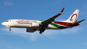Photo of CN-MAX - Boeing 737 MAX 8 operated by Royal Air Maroc