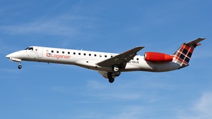 Photo of G-SAJG - Embraer ERJ-145EP operated by Loganair