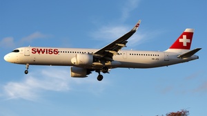 Photo of HB-JPD - Airbus A321-271NX operated by Swiss International Air Lines