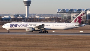 Photo of A7-BAG - Boeing 777-3DZ(ER) operated by Qatar Airways
