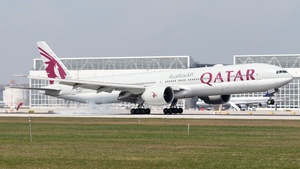 Photo of A7-BAH - Boeing 777-3DZ(ER) operated by Qatar Airways