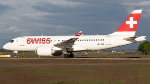 Photo of HB-JBD - Airbus A220-100 operated by Swiss International Air Lines