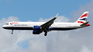 Photo of G-NEOU - Airbus A321-251NX operated by British Airways