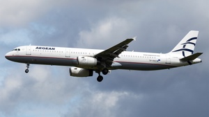 Photo of SX-DVO - Airbus A321-231 operated by Aegean Airlines