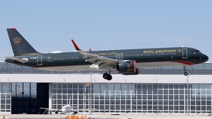 Photo of JY-RAM - Airbus A321-271NX operated by Royal Jordanian Airlines