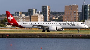 Photo of HB-AZI - Embraer ERJ-195-E2 operated by Helvetic Airways