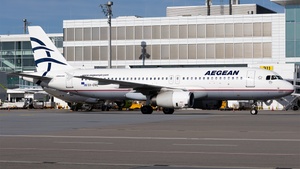 Photo of SX-DVL - Airbus A320-232 operated by Aegean Airlines