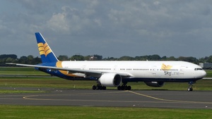 Photo of UR-AZR - Boeing 777-31H(ER) operated by Skyline Express Airlines