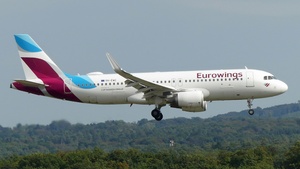 Photo of 9H-EWC - Airbus A320-214 operated by Eurowings Europe Malta