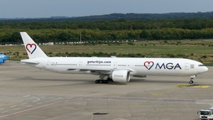 Photo of TC-MGG - Boeing 777-3ZG(ER) operated by Mavi Gök Airlines