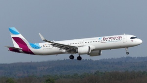 Photo of D-AEEE - Airbus A321-251NX operated by Eurowings
