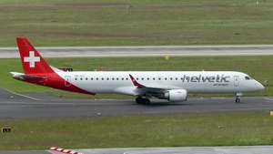 Photo of HB-JVJ - Embraer ERJ-195AR operated by Helvetic Airways
