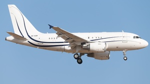 Photo of A6-AAM - Airbus A318-112(CJ) Elite operated by Gama Aviation FZC