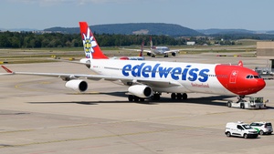 Photo of HB-JME - Airbus A340-313 operated by Edelweiss Air