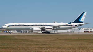 Photo of HS-TYV - Airbus A340-541 operated by Royal Thai Air Force